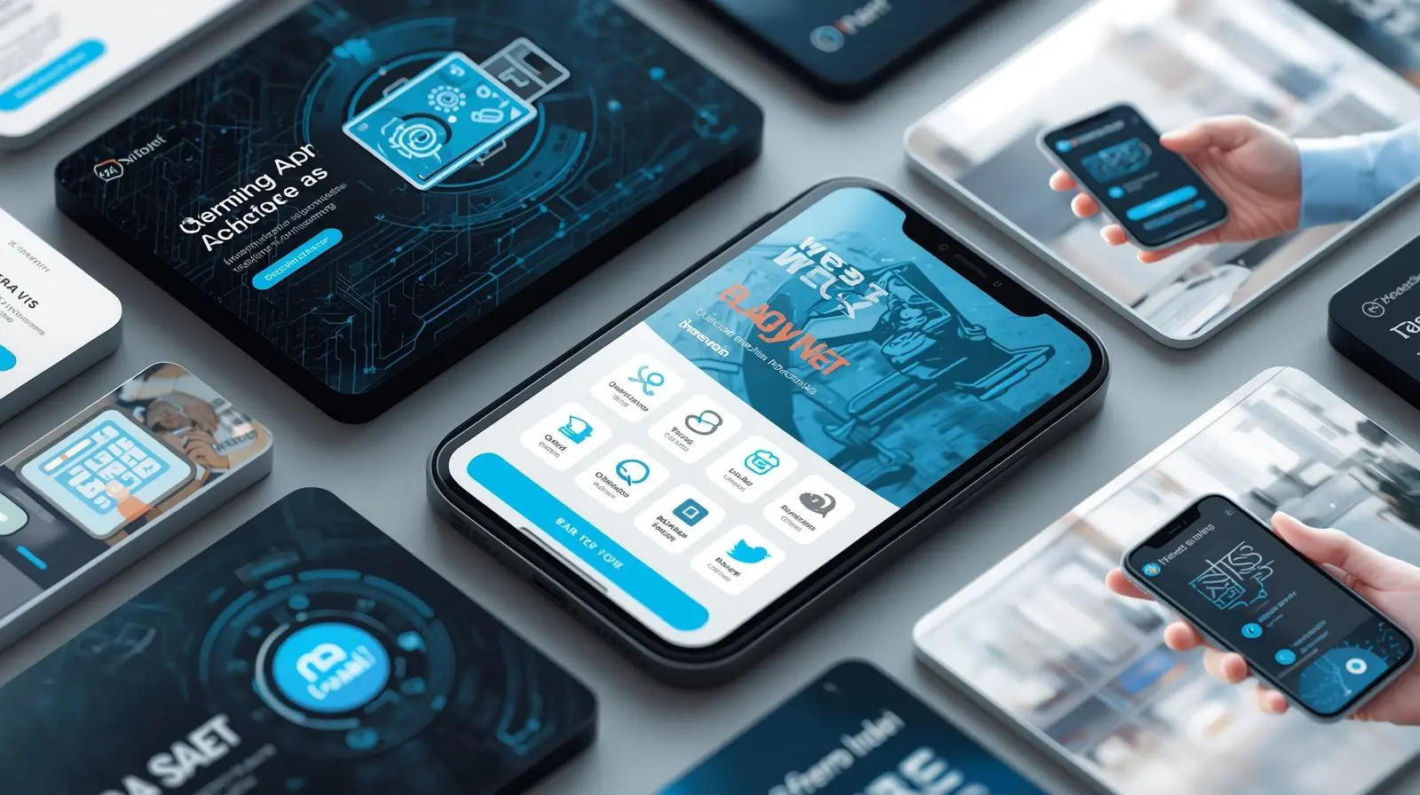 Ilustrasi Pengembangan Aplikasi Mobile